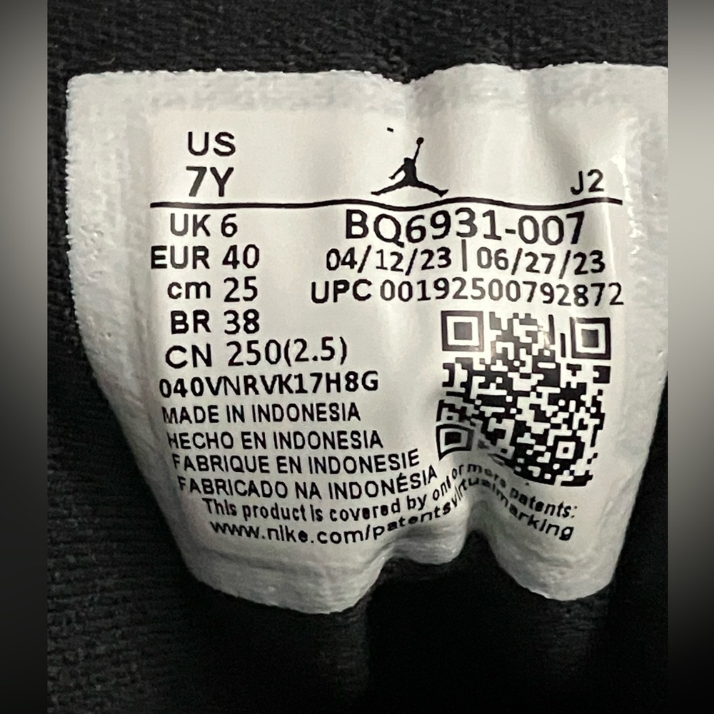 Nike Air Jordan 1 Patent Leather GS Black Gold GORGEOUS Sneakers Jordans Shoes - Picture 7 of 9